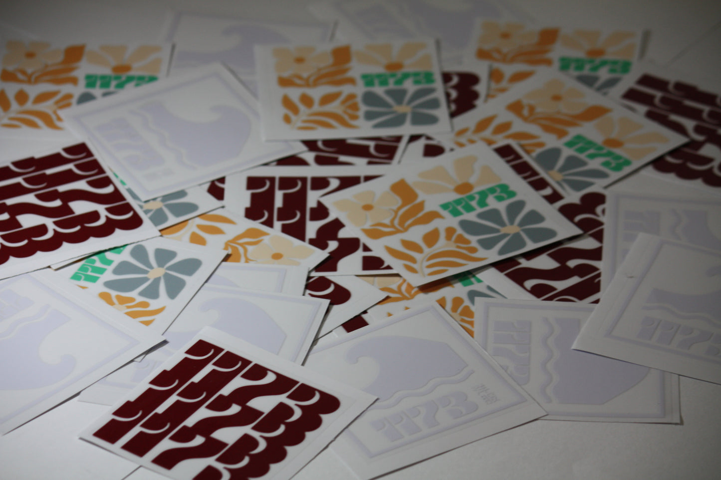 Waterproof Transfer Stickers – 3 Elegant Designs